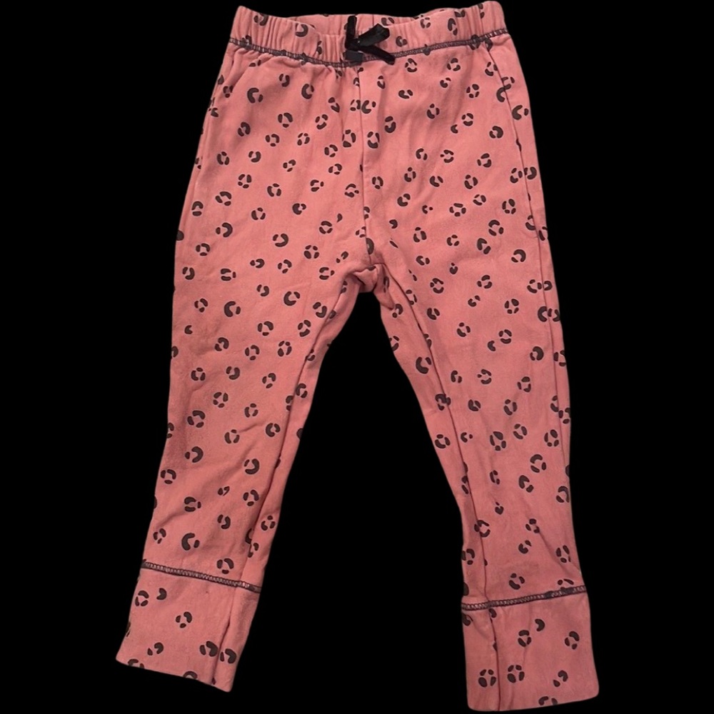 GUC Zara Baby Girl 18-24M Pink Leopard Leggings